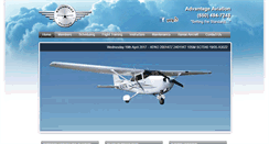 Desktop Screenshot of advantage-aviation.com